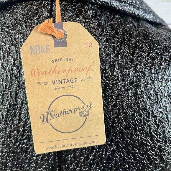 Weatherproof Vintage Women's Long Wrap Jacket w/ Belt size Small Career Church - Picture 13 of 15